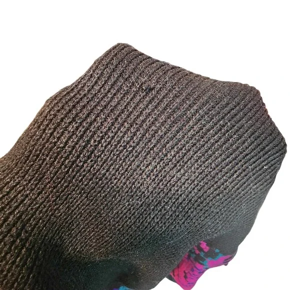 Vintage Sarah Taylor 90's Tunic Sweater, Abstract Floral - Medium - Picture 6 of 6